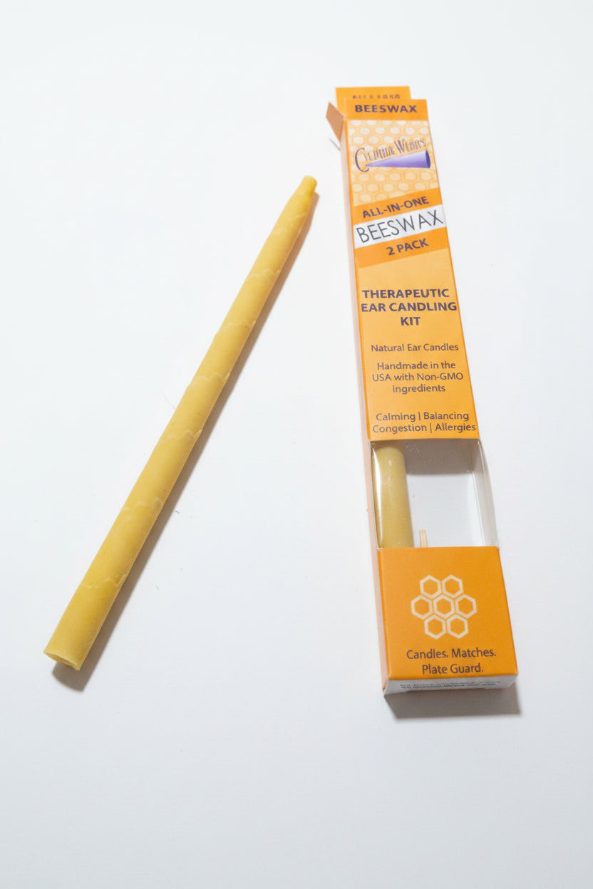 Coneheads Beeswax Therapeutic Ear Candling Kit 2 Pack