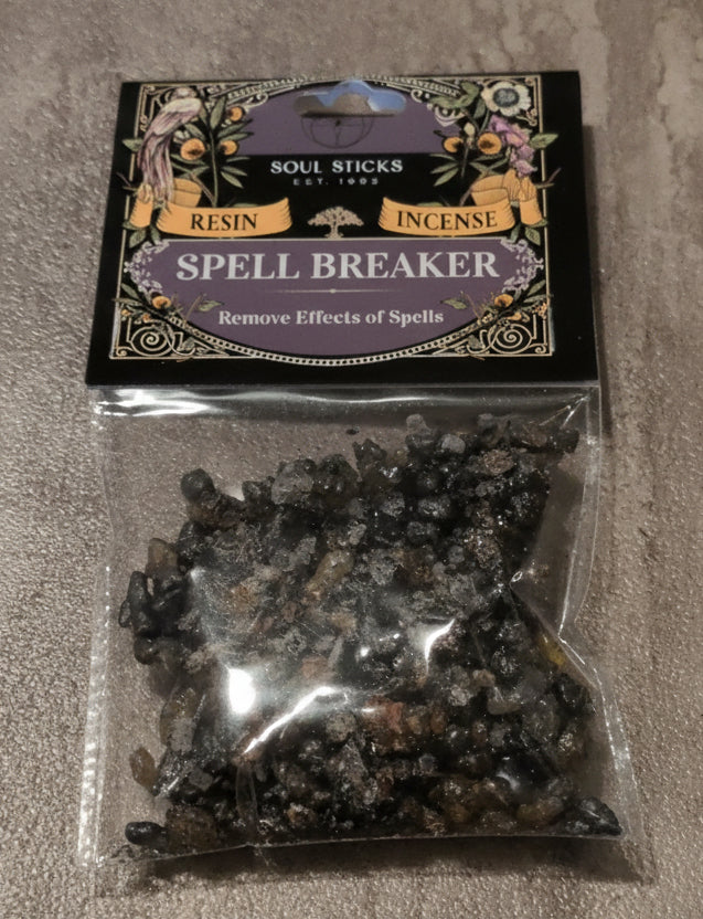 Soul Sticks Resin Incense Spell Breaker