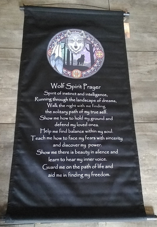 Wolf Spirit Prayer banner