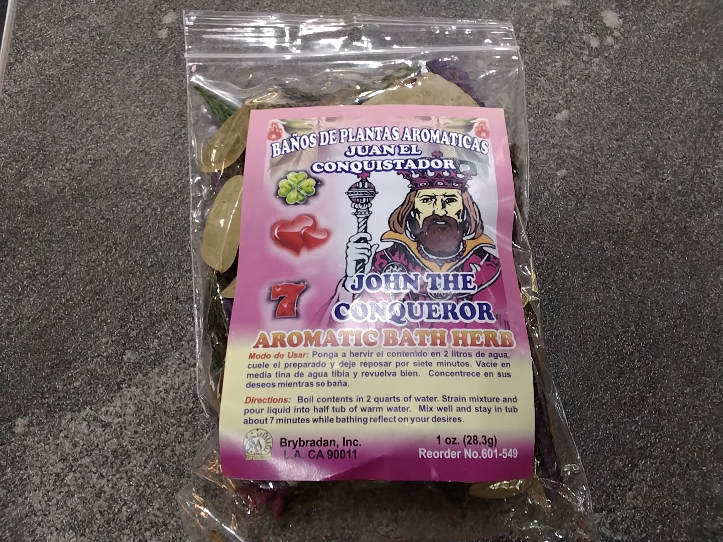 John the Conqueror Aromatic Bath Herb
