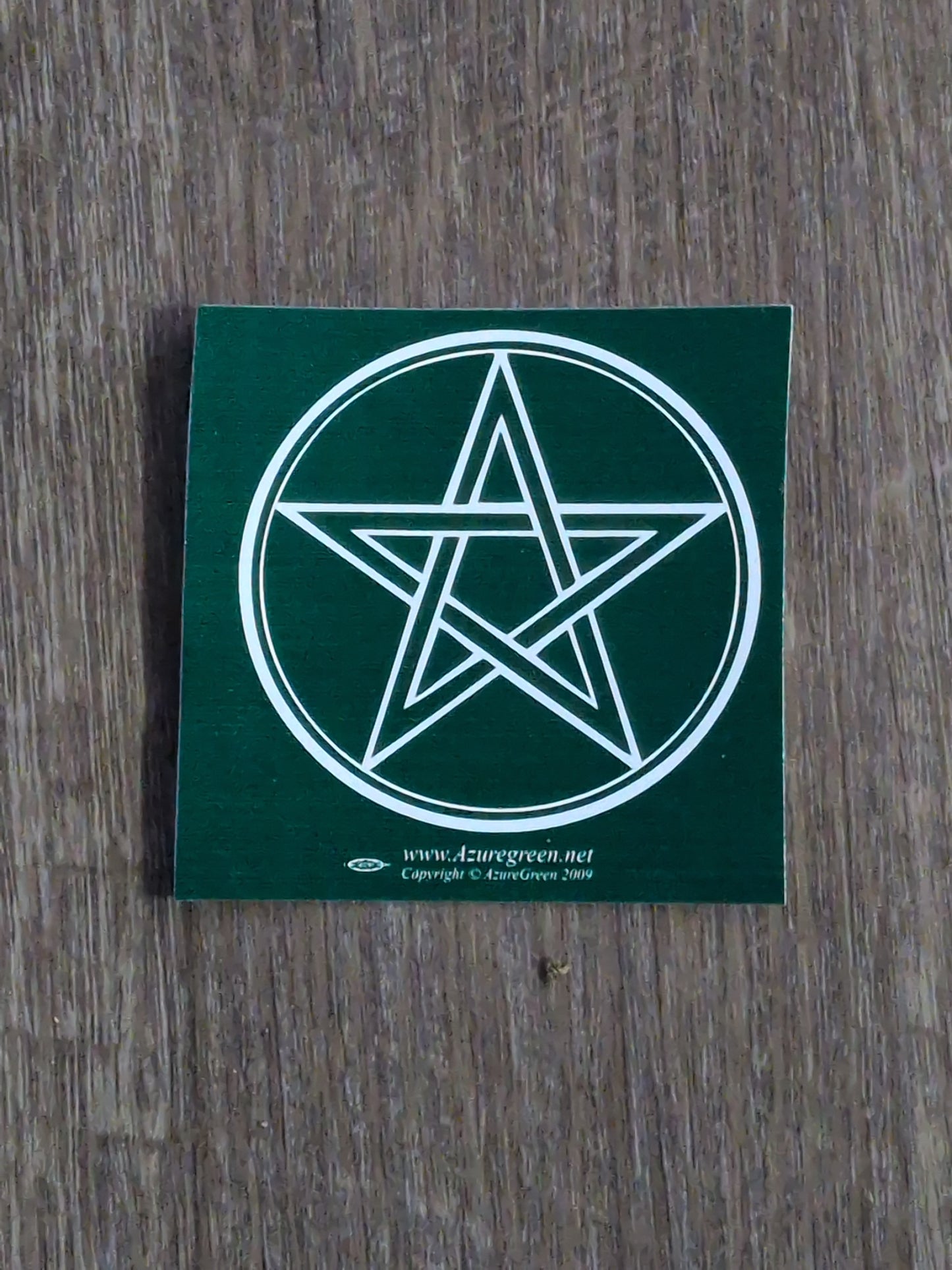 2x2 Pentagram sticker