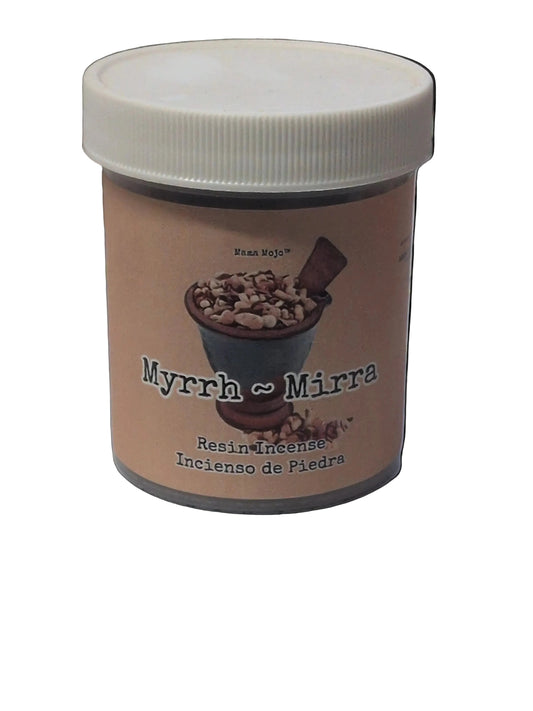 Myrrh Incense Powder Jar
