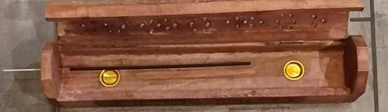 Pentacle Incense Coffin Box