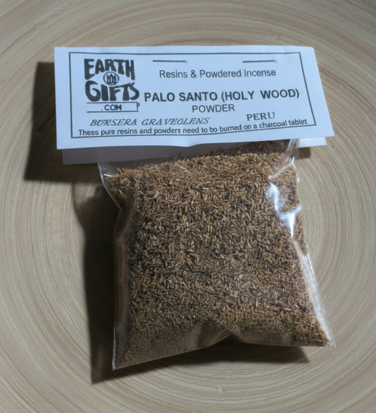 Earth Gifts Resins & Powdered Incense Palo Santo Powder