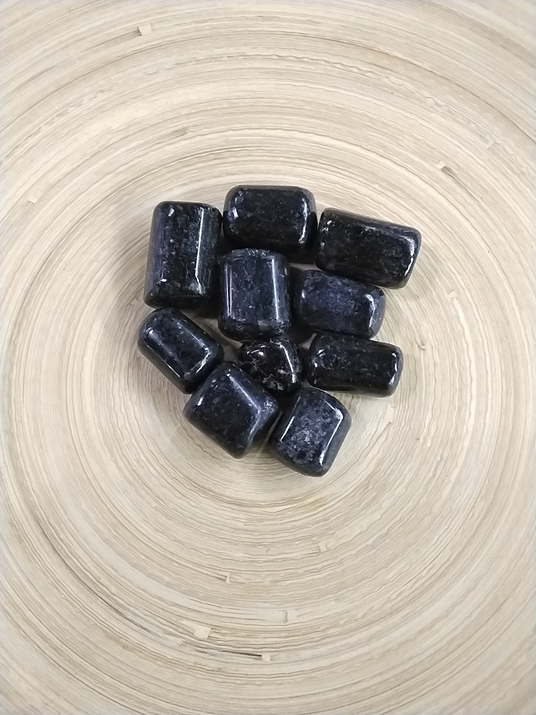 Black Galaxy Granite Tumbled stone