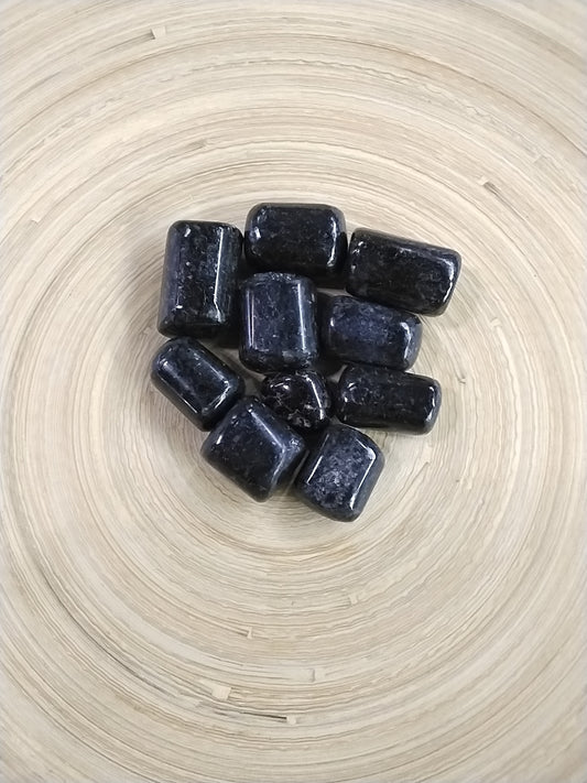 Black Galaxy Granite Tumbled stone
