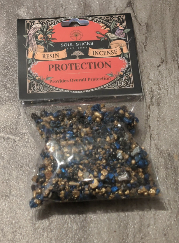 Soul Sticks Resin Incense Protection