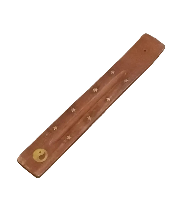 Brass Inlay Incense burner- Yin-Yang