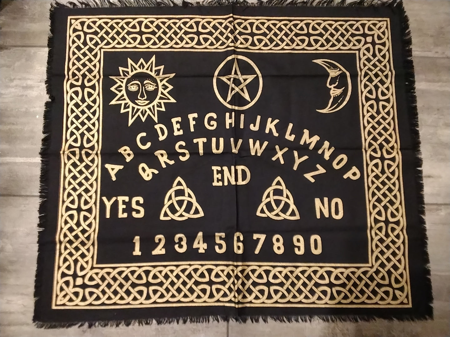 Ouija-Board Altar Cloth 24"x30" -Rac89