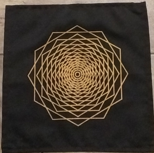 Sacred Geometry fabric placements