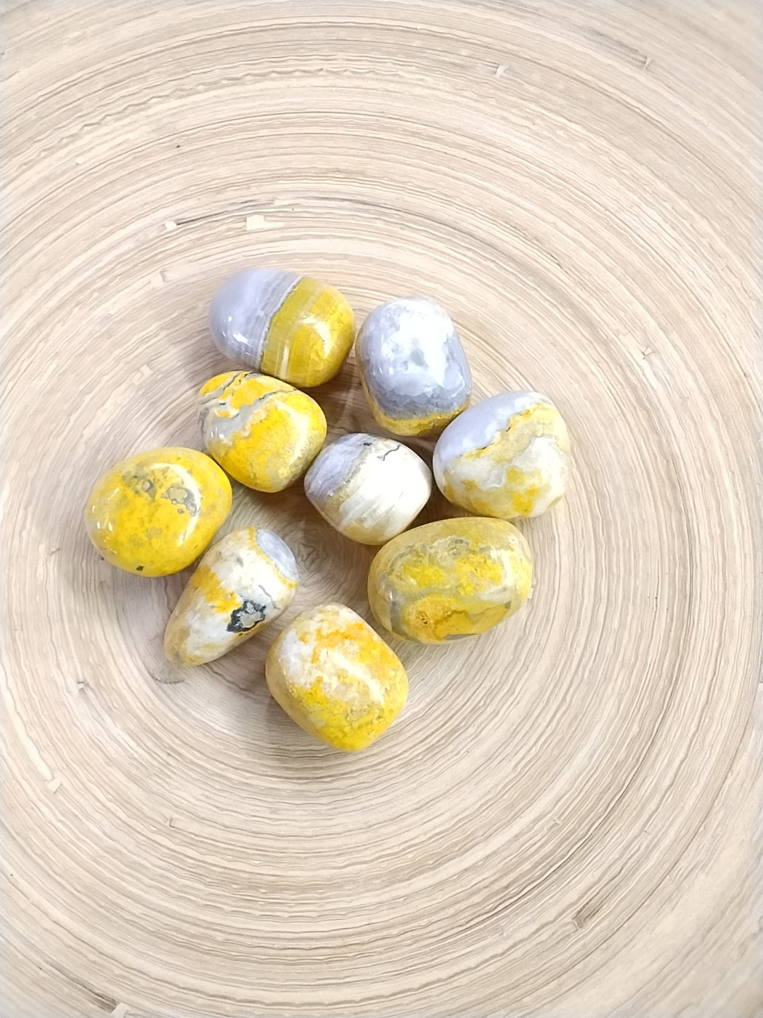 Bumblebee Jasper Tumbled stone