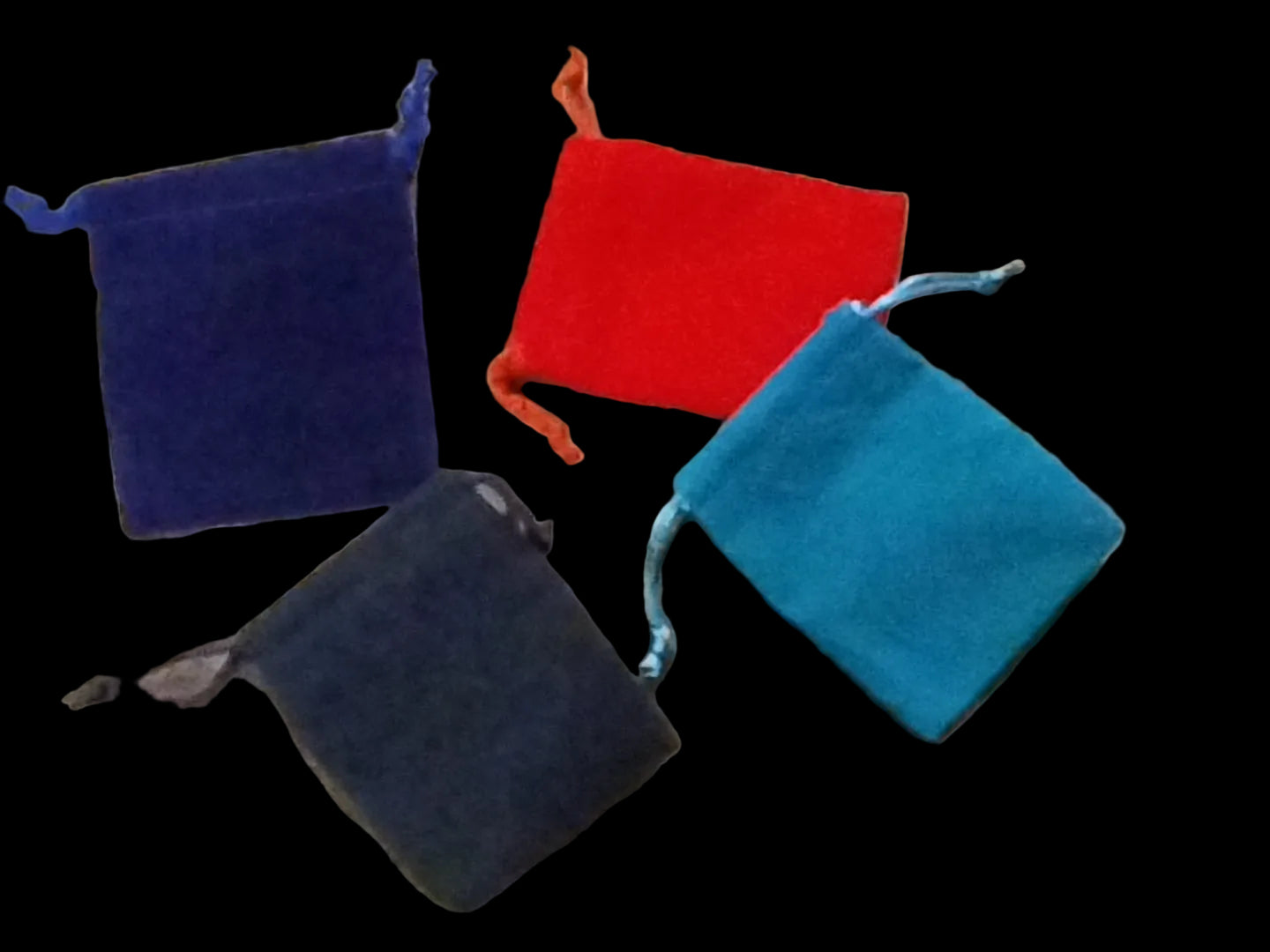 4x5.5" Velvet Bag-Assorted colors