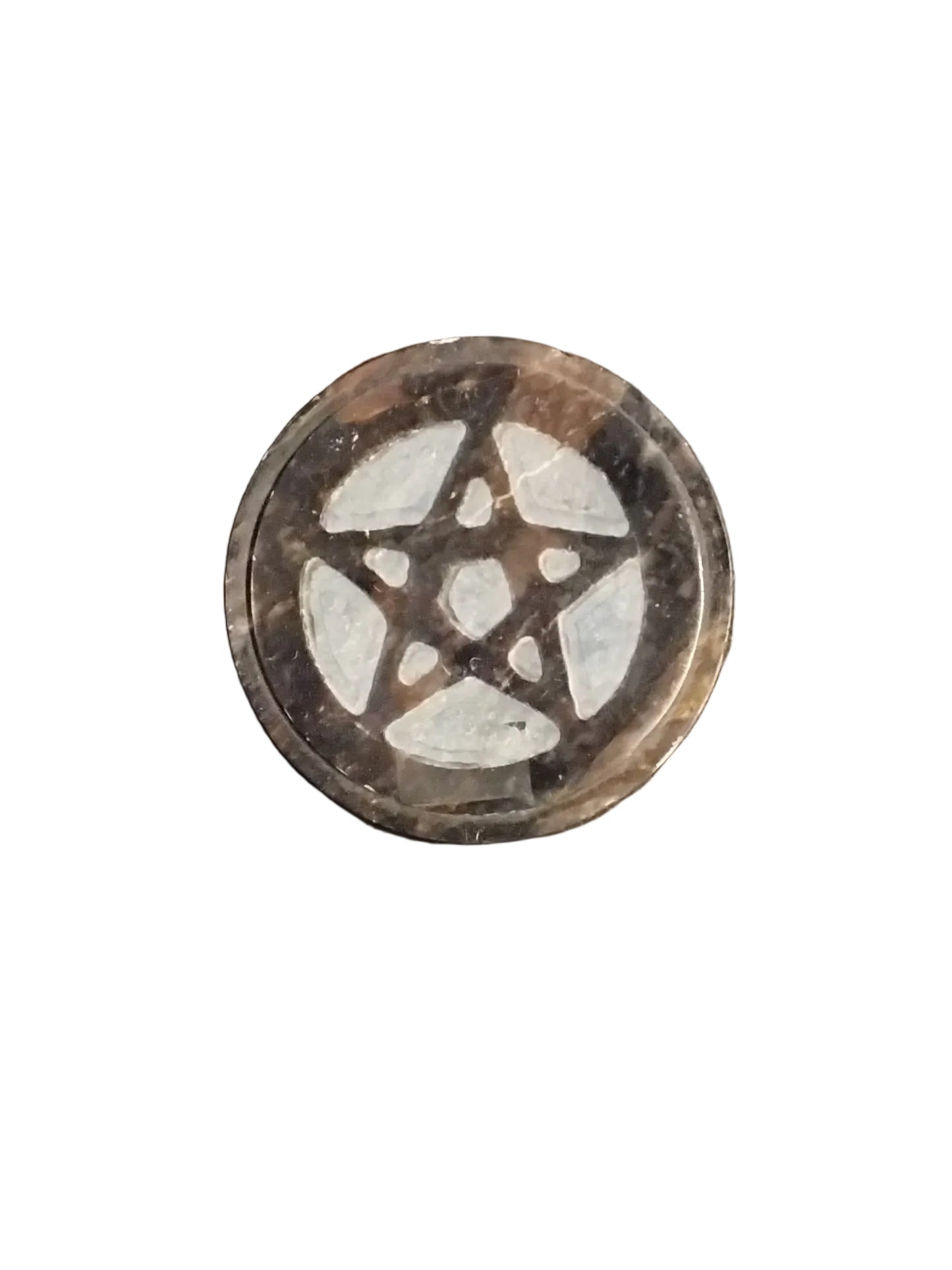 Pentacle Soapstone Altar Piece