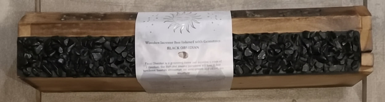 Soul Sticks Incense Coffin Box Infused w/ Gemstones