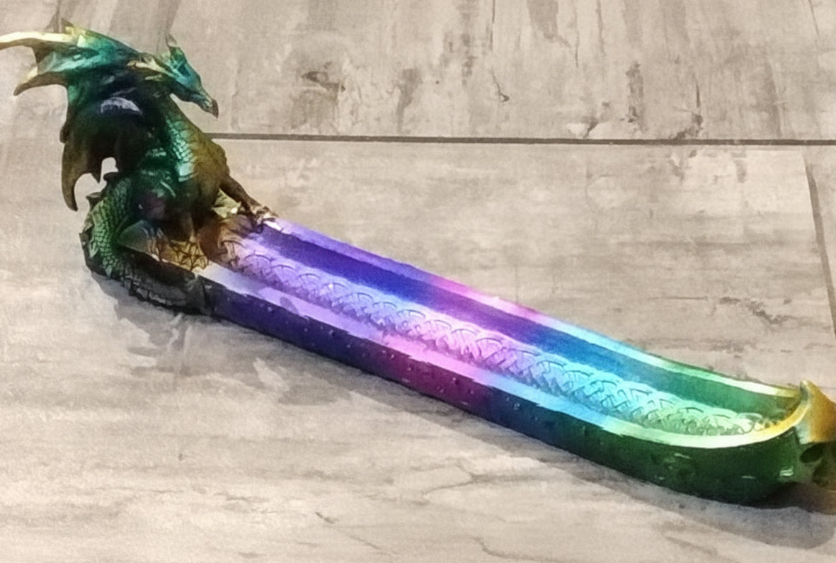 Prismatic Dragon Incense burner