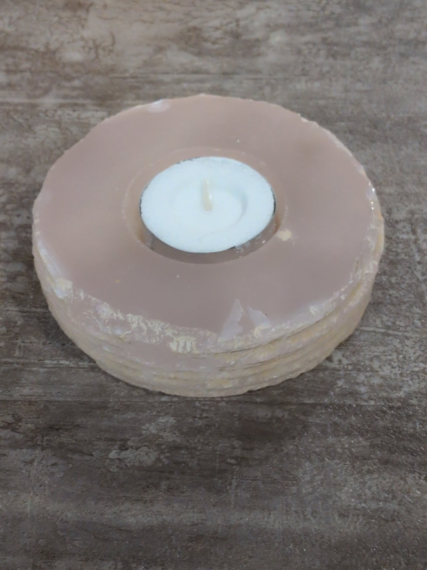 Mangano Calcite Tea light holder
