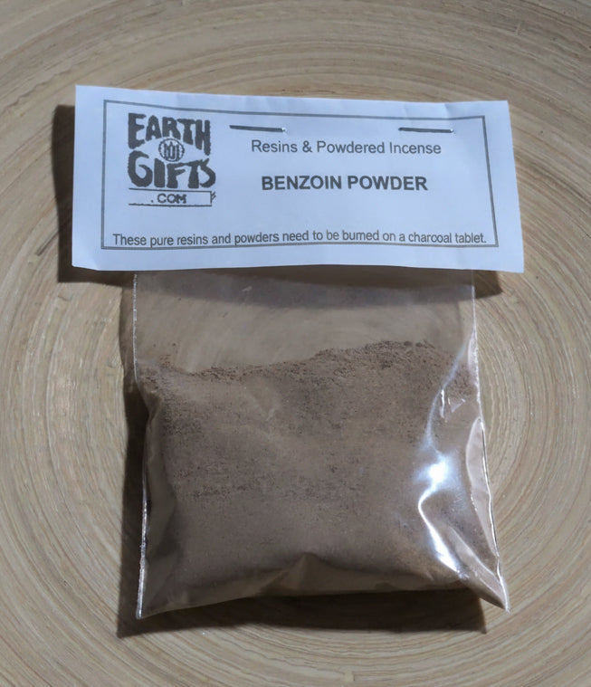Earth Gifts Resins & Powdered Incense Benzoin Powder