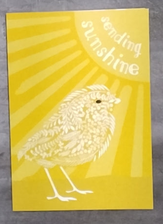 Bird sending Sunshine Gift Card