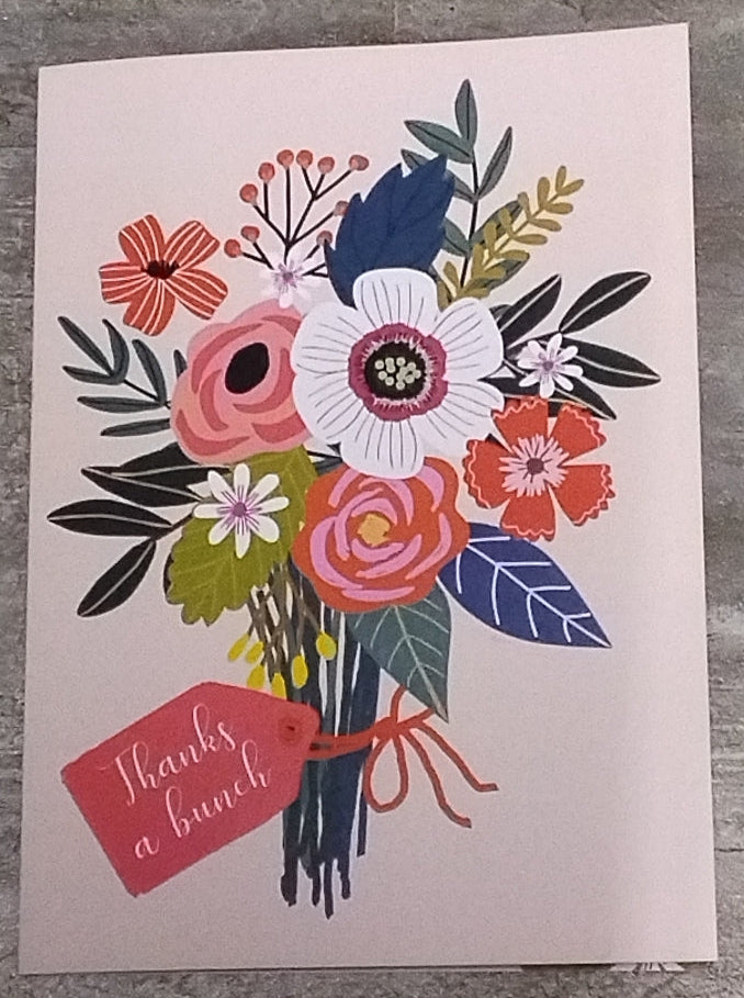 Thanks a bunch w/ Flowers Gift Card