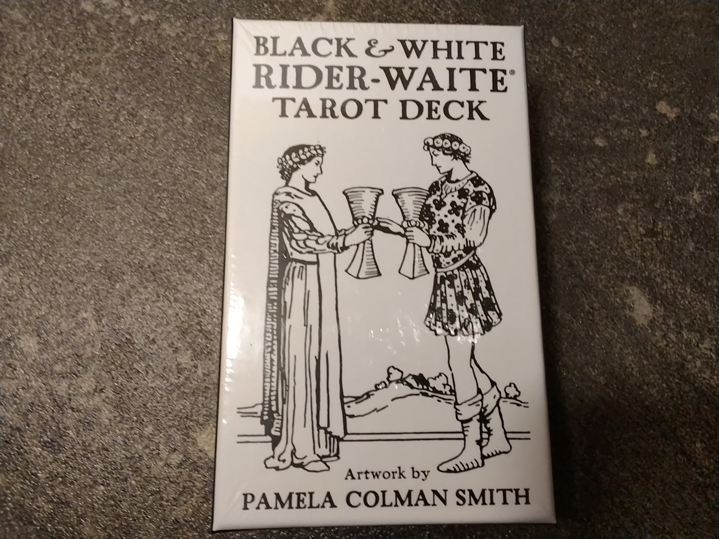 Black & White Rider-Waite Tarot Deck