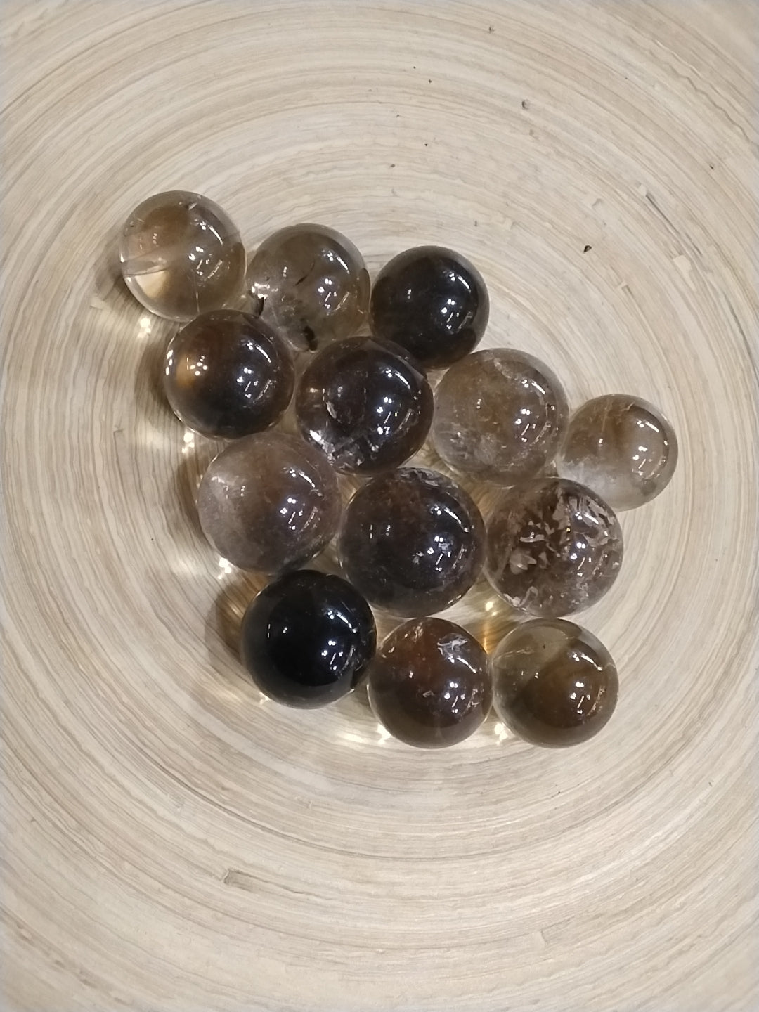 22mm Smoky Quartz sphere