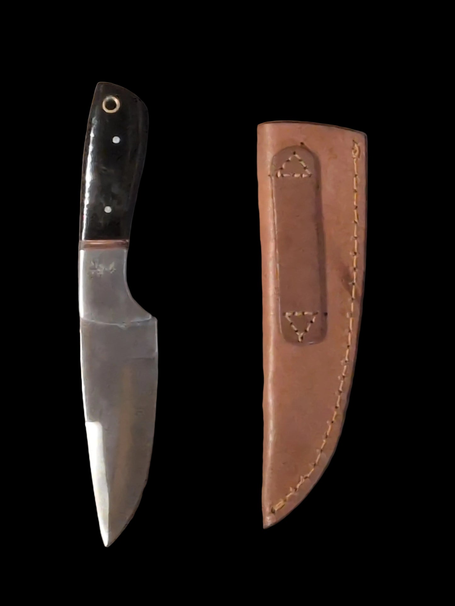 7" Black Handle Athame