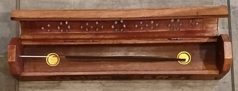 Indigenous Symbol Incense Coffin Box