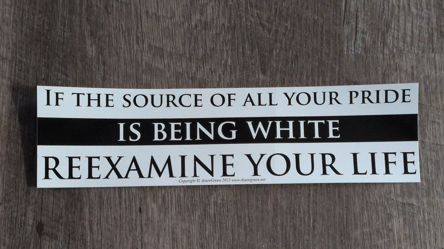 If the source of your Pride Bumper Sticker