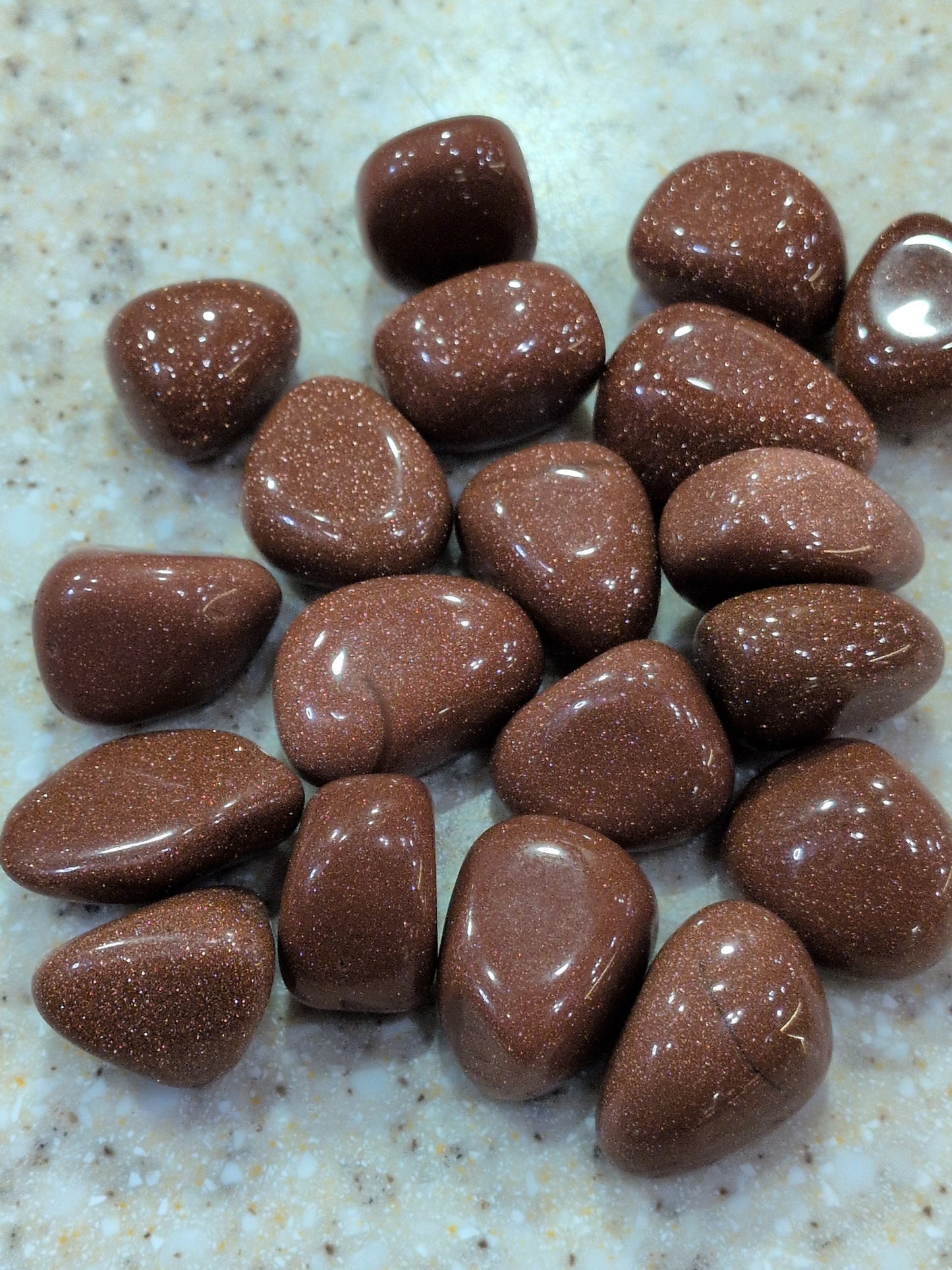 Goldstone Tumbled stone