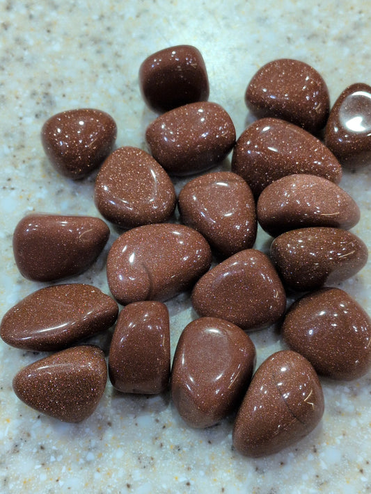Goldstone Tumbled stone