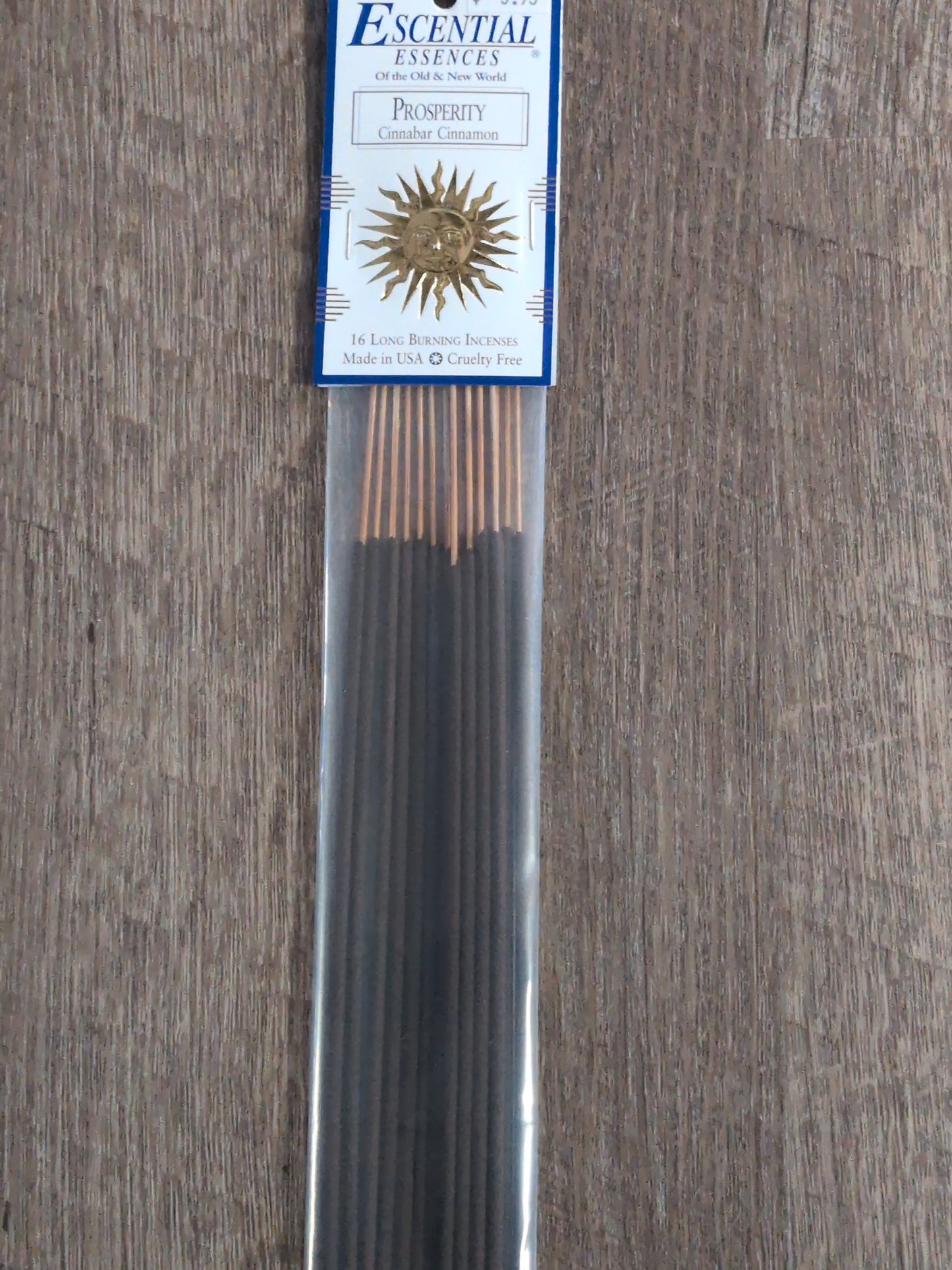 Essential Essences Incense 16 sticks Prosperity