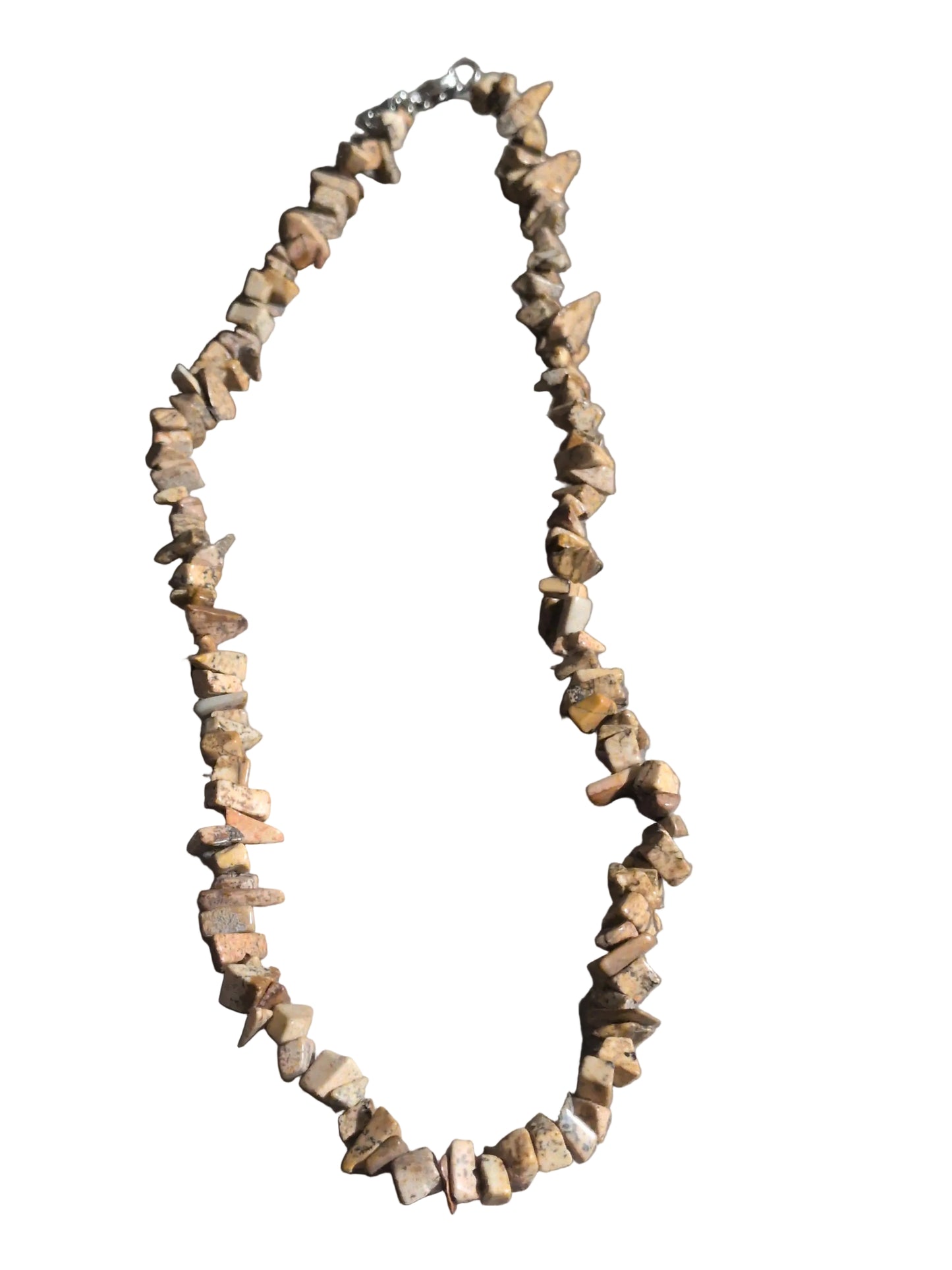 Gemstone Chips Choker- Picture Jasper