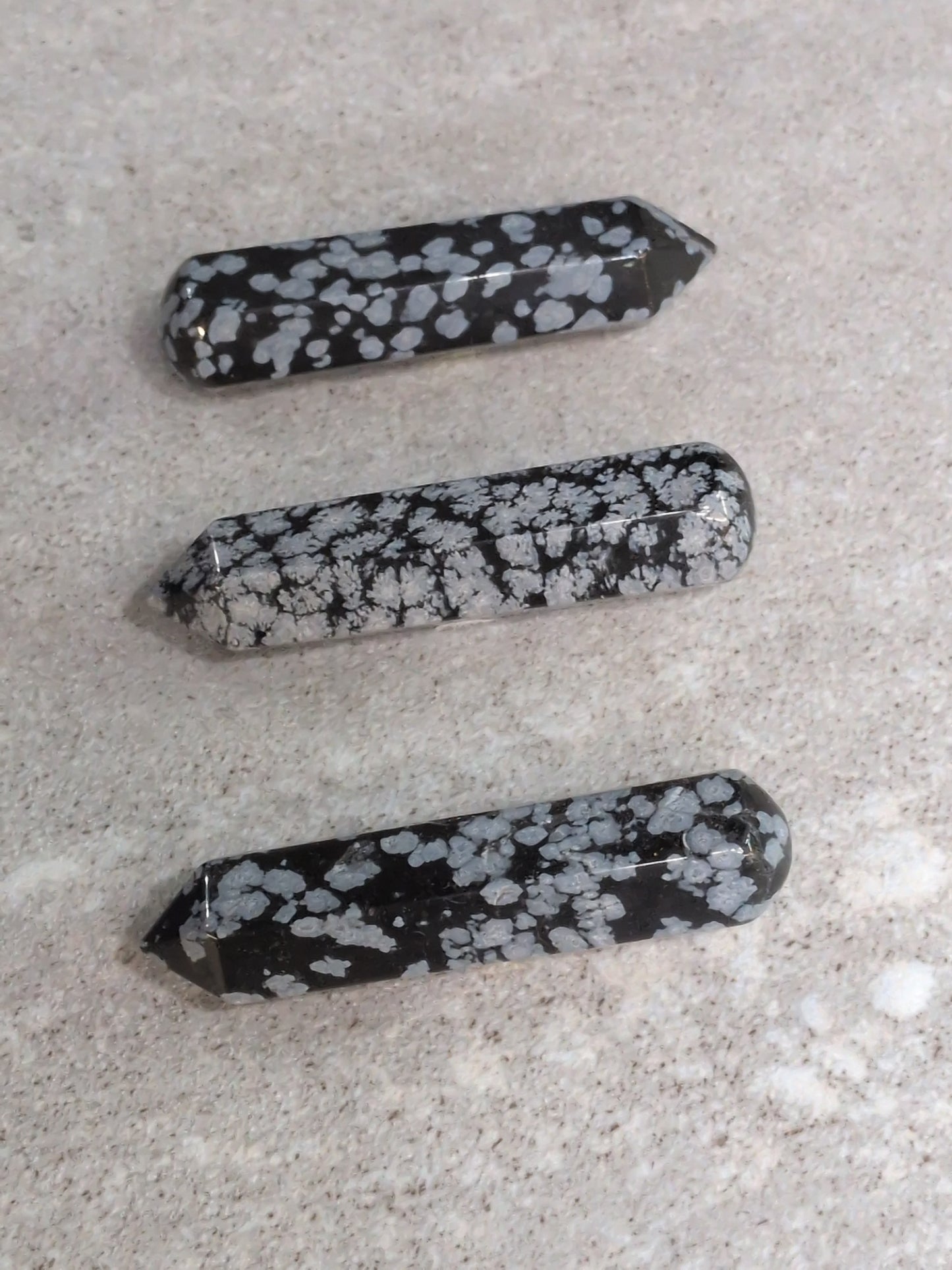 Snowflake Obsidian 60mm wand