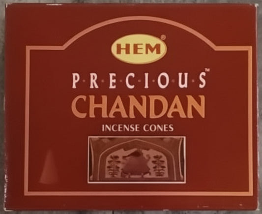 HEM Precious Chandan incense Cones