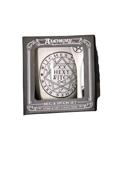 Hexy Witch Mug And Spoon