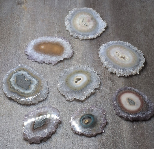 LG Amethyst Stalactite Slice