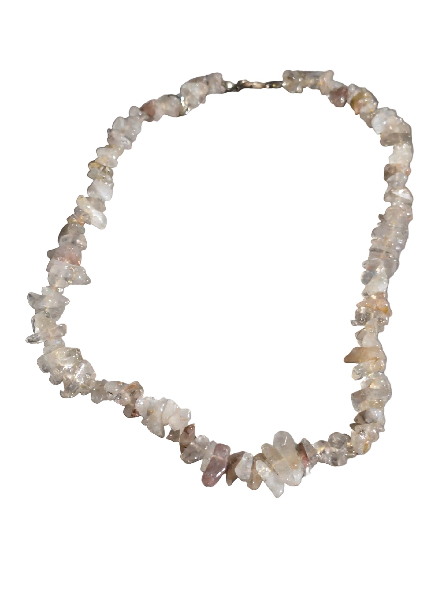 Gemstone Chips Choker- Golden Rutile Quartz