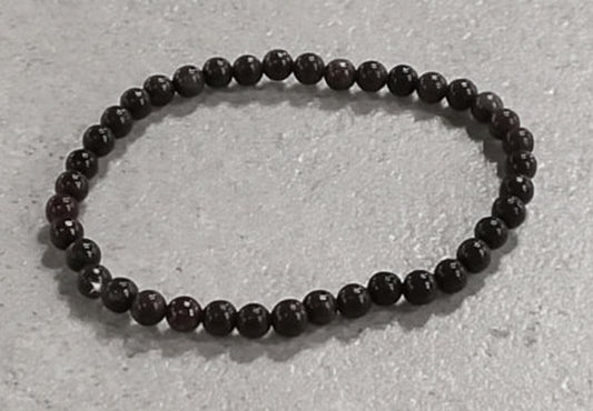 Elastic 4mm Bloodstone