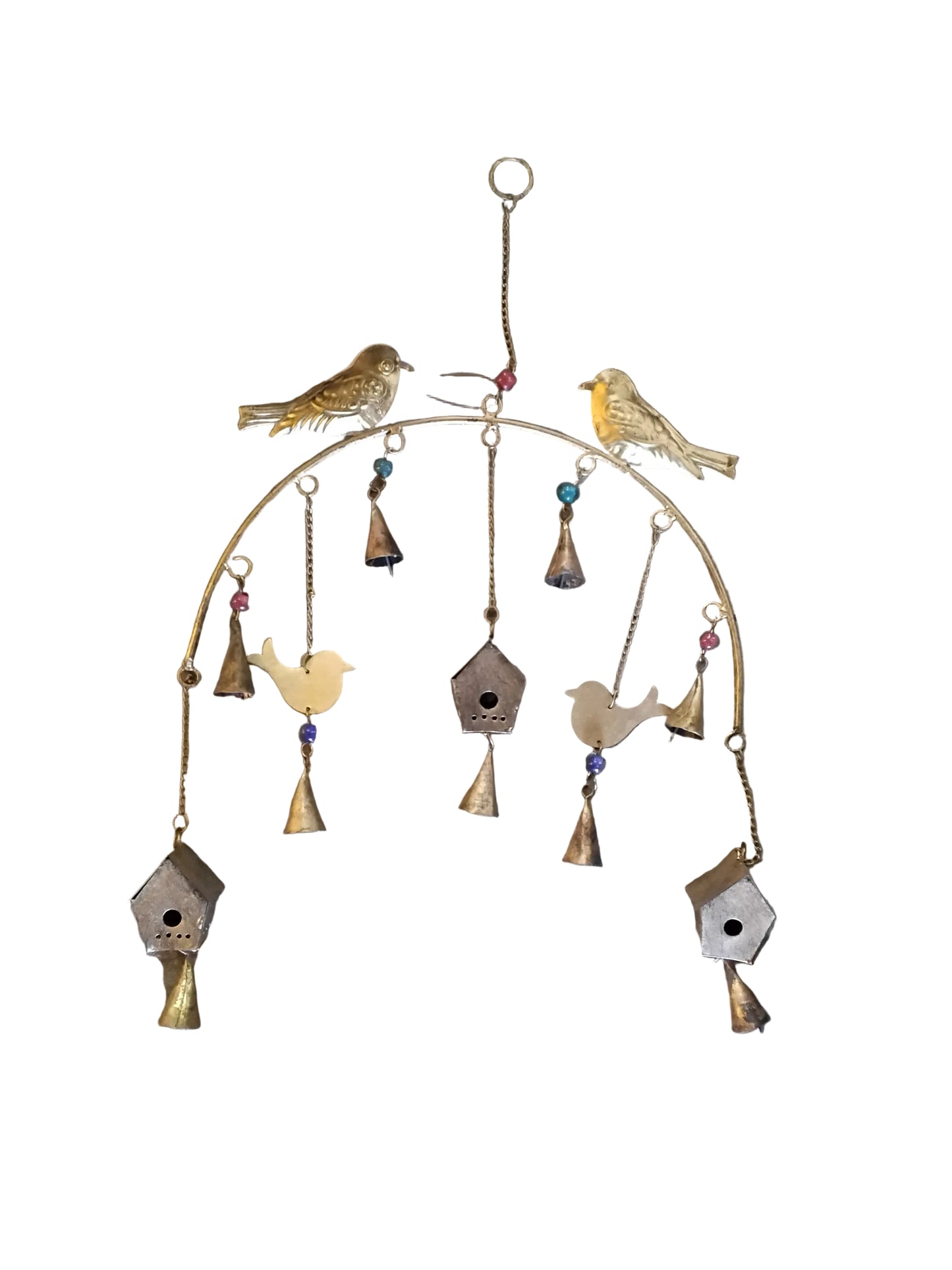 Birds And Bird Houses Wind Chime