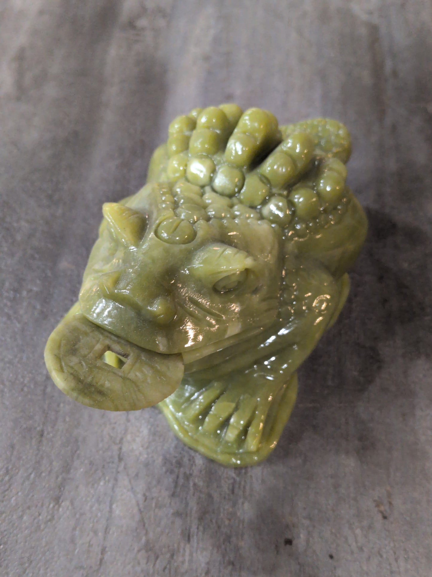 Green Jade Money Frog