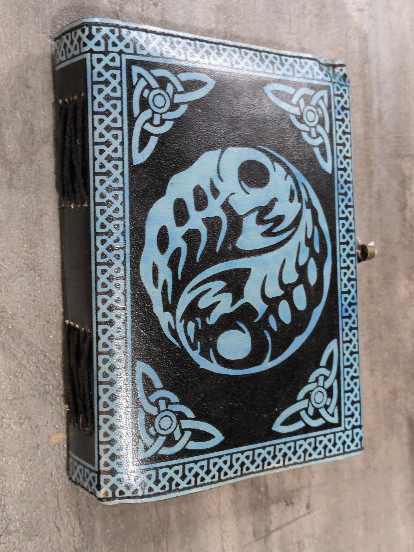 Blue Fairy Leather Journal 5x7