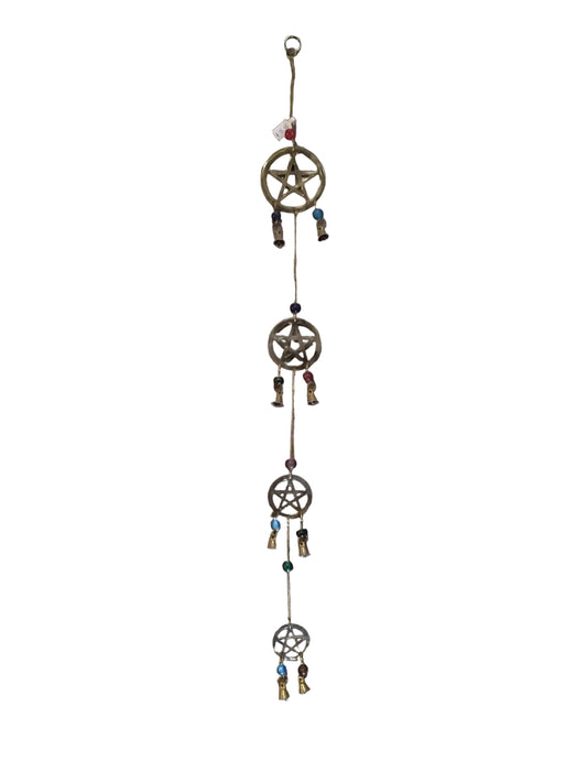 Large Pentacle Wind Chime