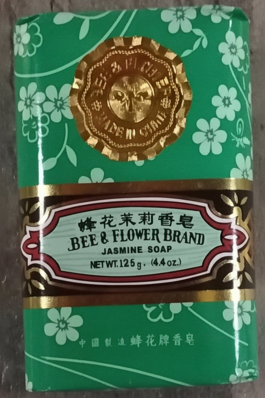 4.4oz Bee & Flower Brand- Jasmine Soap