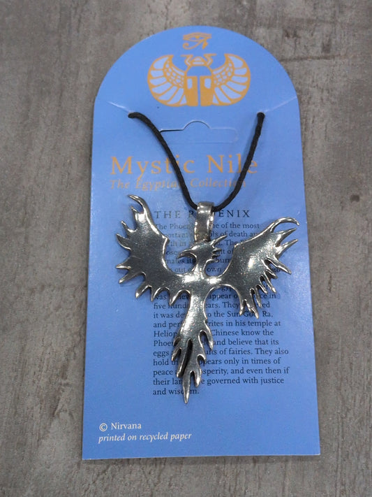 Mystic Nile (Egyptian Collection) The Phoenix Pewter Pendant