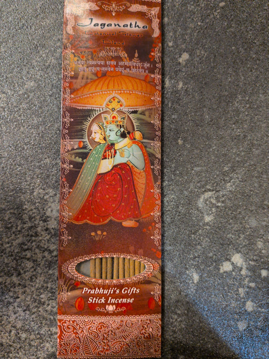 Prabhuji's Incense 10 sticks Jaganatha