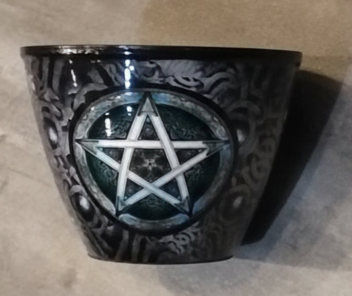 Assorted metal smudge bowl