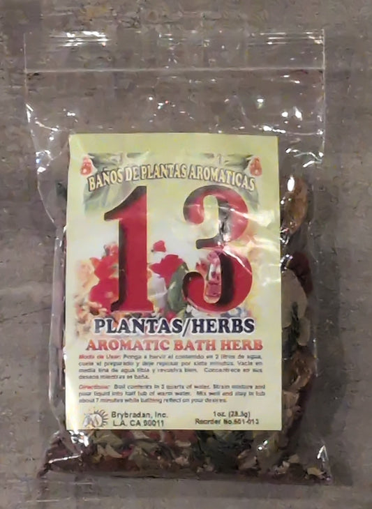 1 1/4oz 13 Magic Herbs aromatic bath