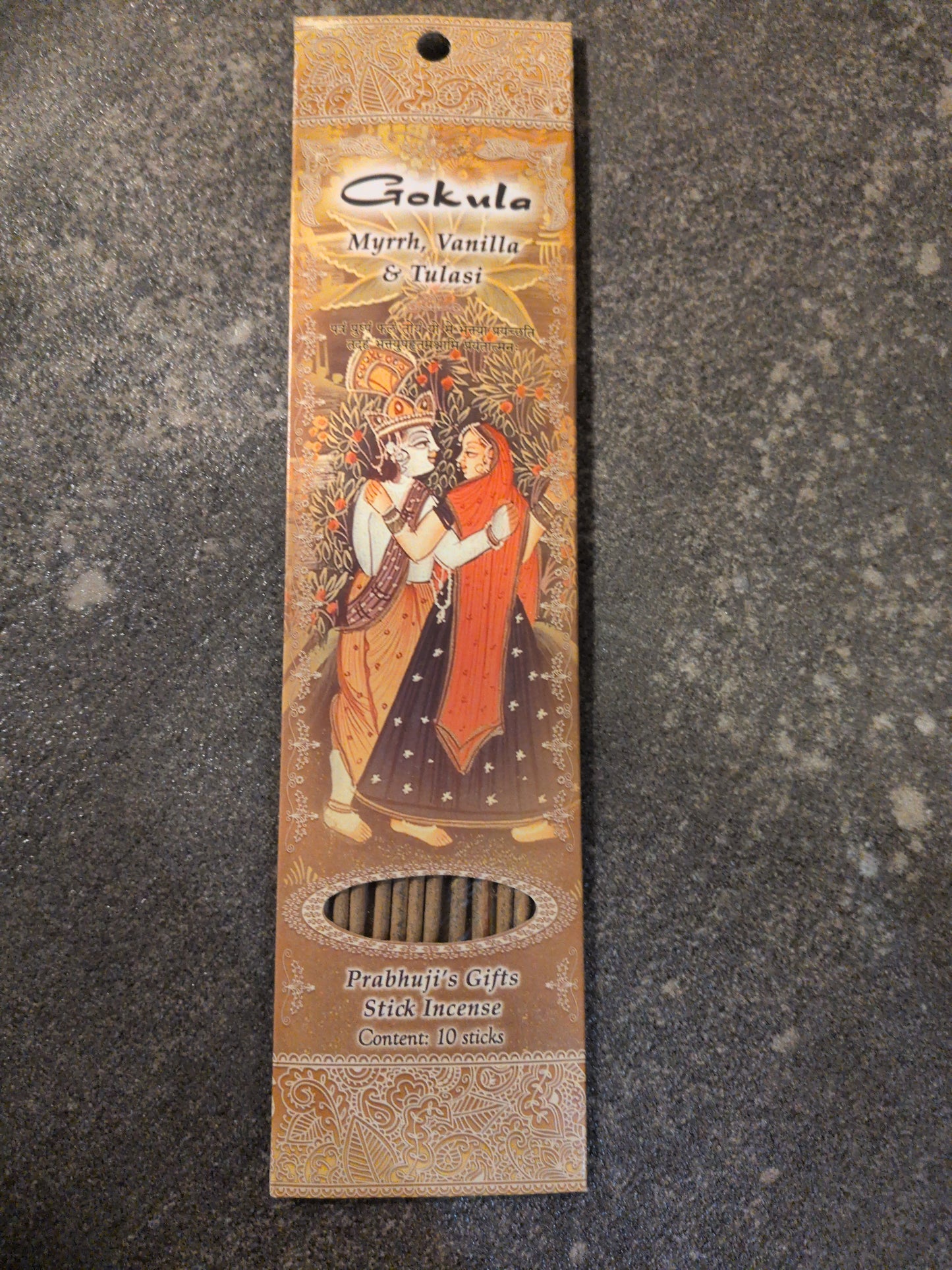 Prabhuji's Incense 10 sticks Gokula