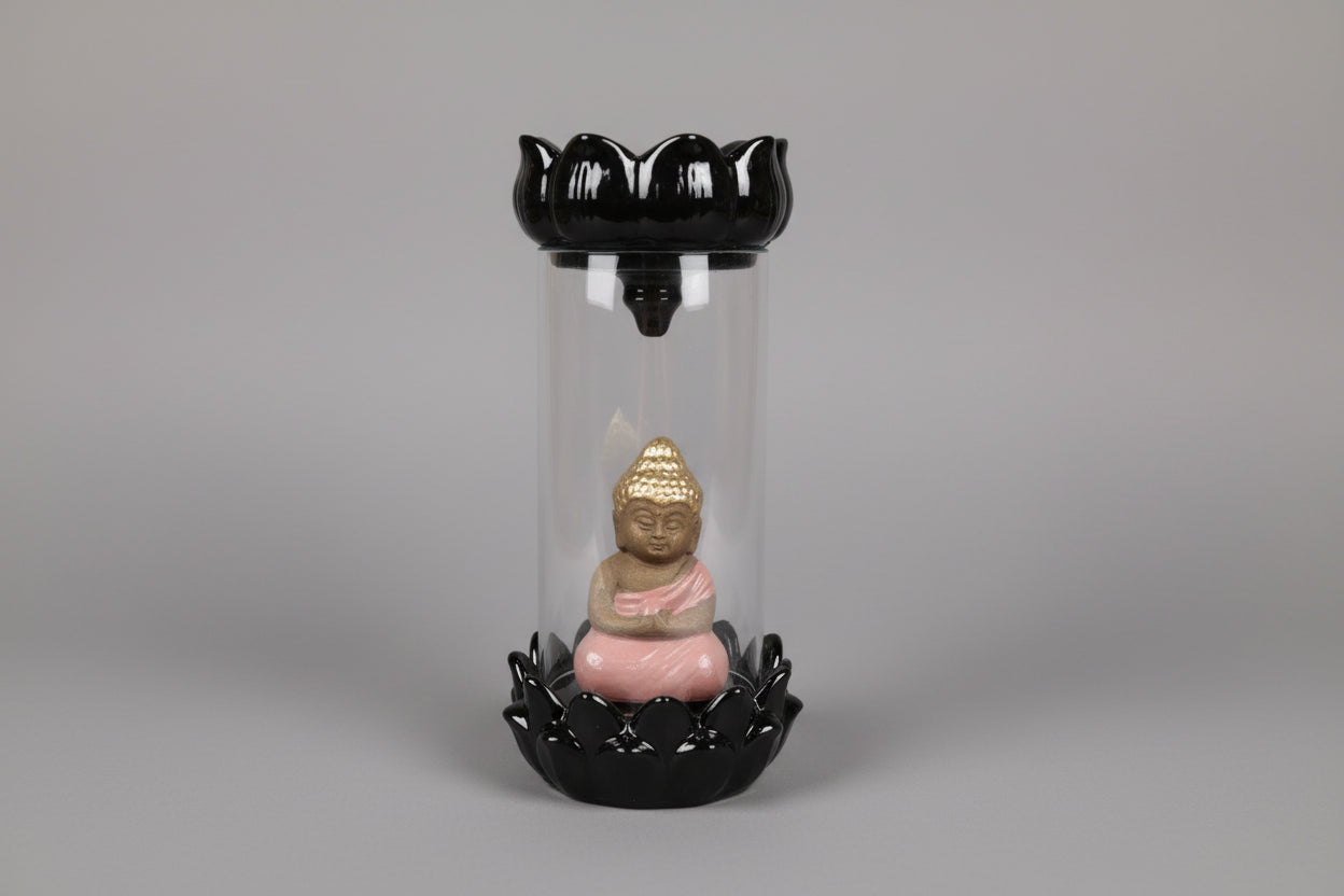 Ceramic Buddha Backflow Burner