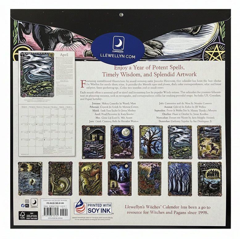 2027 Llewellyn's Witches' Calendar